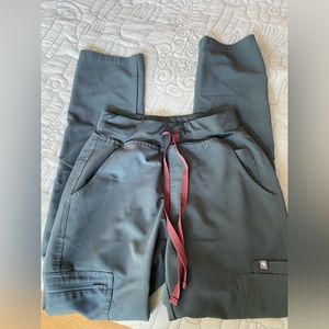 Figs high waist straight leg scrub pants